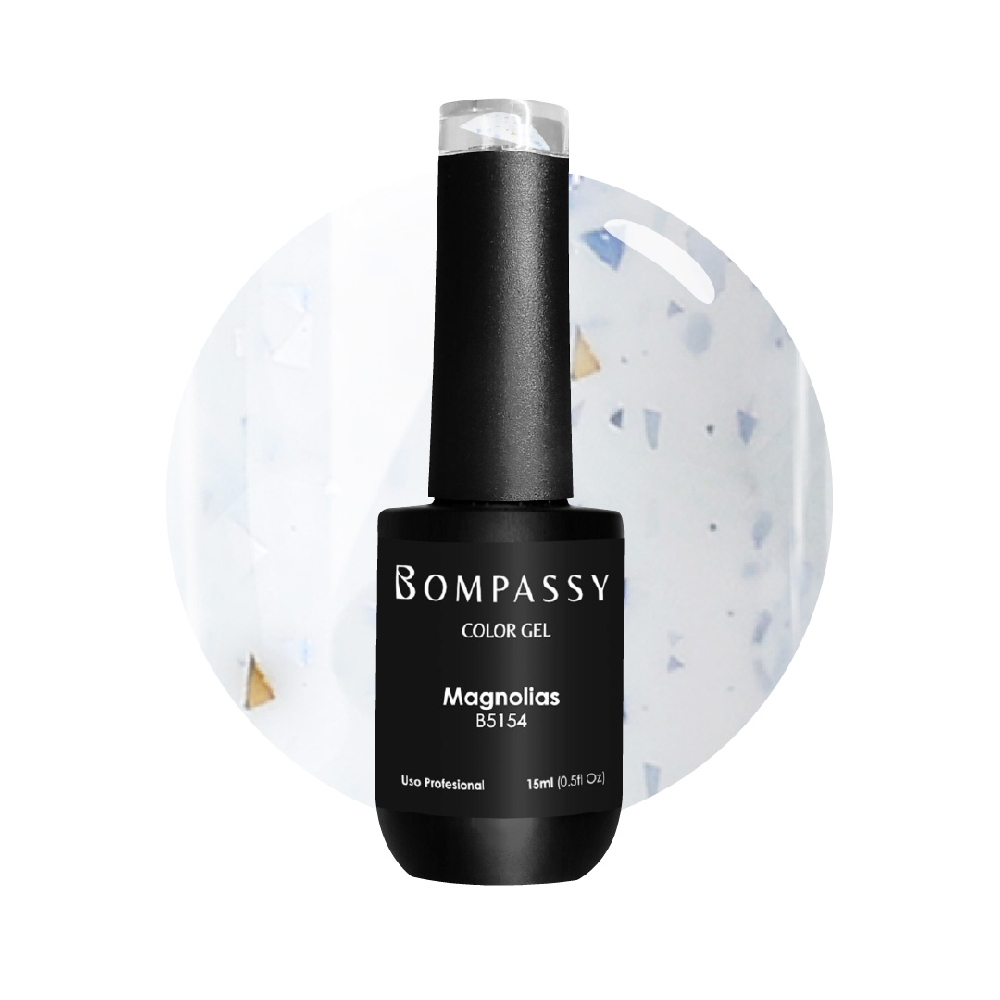 B05154 BOMPASSY ESMALTE SEMI MAGNOLIAS X 15 ML  (NUEVO)